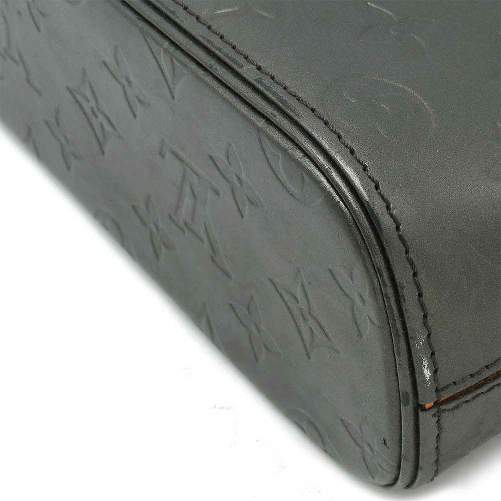 LOUIS VUITTON Monogram Matte Alston Shoulder Bag Hobo Noir Black - Picture 3 of 9